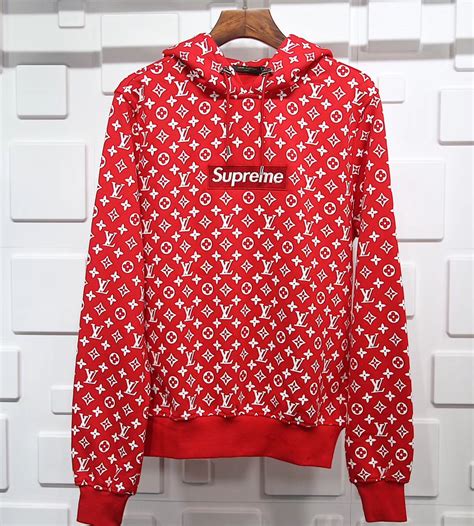 supreme x louis vuitton hoodie ioffer|supreme louis vuitton hoodie price.